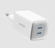 Сетевое зарядное устройство Anker Nano 3-поколения 47W - 2 порта USB-C - White - изображение 1