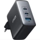 Мережевий зарядний пристрій Anker PowerPort 736 Nano II 100W GaN 3-Port Fast Charger - Black (A2145G11) - зображення 1