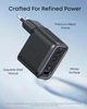 Мережевий зарядний пристрій Anker Nano 70W Ultra-Fast 3-Port в комплекті з кабелем Type-C - зображення 5