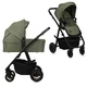 Универсальная коляска 2 в 1 Lionelo AMBER PLUS GREEN FOREST - изображение 4