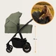 Универсальная коляска 2 в 1 Lionelo AMBER PLUS GREEN FOREST - изображение 6
