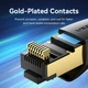 Патч-корд 8м, S/FTP cat 8 RJ-45 black VENTION (IKABK) - зображення 3