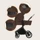 Універсальний візочок 3 в 1 Lionelo MIKA PLUS 3IN1 MOCHA MOUSSE - зображення 3