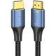 Кабель мультимедійний HDMI M to HDMI M 2.0m 8K cotton braided blue VENTION (ALGLH) - зображення 3