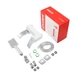 Смеситель для ванны Koer KB-41007-04 с коротким изливом (Цвет хром+белый) (KR5157) - изображение 7