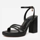 Женские босоножки Nine West TS6197-01 5906751132630 40 26.6 см Черные (5906751132746) - изображение 2