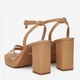 Женские босоножки Nine West TS6197-01 5906751132647 38 25.3 см Бежевые (5906751132715) - изображение 3