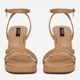 Женские босоножки Nine West TS6197-01 5906751132647 40 26.6 см Бежевые (5906751132722) - изображение 4