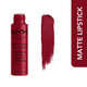 Мини-помада для губ NYX Cosmetics Soft Matte Lip Cream Mini SMLC10 Monte Carlo 4.7 мл - изображение 3