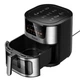 Аерогриль Hoco HJD53A multifunctional air fryer 8.8L 1700W з сенсорним керуванням, цифровим дисплеєм та віконцем Чорний - изображение 6