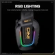 Навушники Onikuma Tri Mode gaming headphones GT828 |BT5.4/2.4G/Type-C, 15/55H, RGB| Black - изображение 7