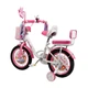 Дитячий велосипед 14" Corso Emily ML-13065 з кошиком, багажником, ручним гальмом та додатковими колесами - зображення 4