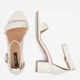 Женские босоножки Nine West WFA2641-1 5904862339412 40 26.2 см Белые (5904862339429) - изображение 4