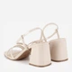 Женские босоножки Nine West WFA2642-1 5904862875170 38 25.5 см Бежевые (5904862875286) - изображение 4