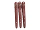 Металлический парикмахерский зажим Zauber-manicure (розовый) 3шт 06-095D-3 - изображение 3