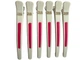 Парикмахерский зажим для волос Zauber-manicure, пластиковый (белый с малиновым) 6шт 06-097B-6 - изображение 7