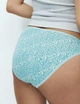 Набір бавовняні трусики Marks&Spencer модель High legs 18(46) 5 шт green mix 0221 - зображення 4