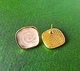 Сережки делікатні Прямокутники jewelry Білі - зображення 7