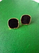 Сережки делікатні Прямокутники jewelry Чорні - зображення 13