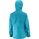 Жіноча трекінгова куртка Salomon Lightning WP синя XS L39270900 (XS) - изображение 3