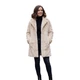 Жіноча шуба Karen Millen до коліна модна XL 16544962 BEIGE (42) - изображение 1