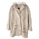 Жіноча шуба Karen Millen до коліна модна XL 16544962 BEIGE (42) - изображение 2