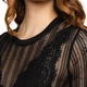 Жіноче боді від Pepe Jeans Dua Lipa Katie прозоро-чорне XS PL303714 999 XS - изображение 5