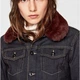 Жіноча джинсова куртка Pepe Jeans Kimi з хутряною обробкою S PL401728 000 (S) - изображение 4