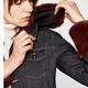 Жіноча джинсова куртка Pepe Jeans Kimi з хутряною обробкою S PL401728 000 (S) - изображение 5