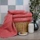 Полотенце махровое Aisha - Royal коралловый 40*70 (400 г/м2) - изображение 2