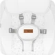 Крісло-гойдалка MoMi KENANI Light Grey - зображення 5