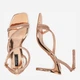 Женские босоножки Nine West WFA2675-1 5906751134351 41 27.1 см Золотистые (5906751134436) - изображение 5