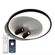 Люстра світлодіодна стельова LUMINARIA GEOMERTIA DOWNLIGHT 90W 2R WHITE-BLACK / LED світильник (з пультом) - зображення 1