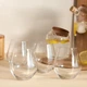 Набір склянок Homla Brilliant із кришталевого скла 4x500 мл (5902869952535) - зображення 3