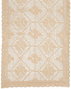 Bieżnik Homla Crochet szydełkowy beżowy 40 x 160 cm (5904183887272) - obraz 1