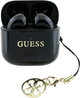 Słuchawki Guess Glossy Effect Printed Classic Logo & Charm TWS Black (3666339338534) - obraz 1