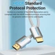 Кабель HDMI M - M, 10.0 м, V2.0, 4K 60Гц, обплетення, Silver Metal Type Vention - изображение 6