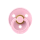 Пустушка BIBS 6-18 m Colour Latex Round – Baby Pink - изображение 1