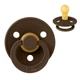 Пустушка BIBS 0-6 m Colour Latex Round Mocha - зображення 1