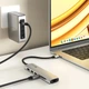 Адаптер Satechi 7-in-1 USB-C Slim Multiport Adapter 4K with Ethernet Space Grey - зображення 2