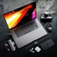 Адаптер Satechi 7-in-1 USB-C Slim Multiport Adapter 4K with Ethernet Space Grey - зображення 3