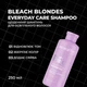 Щоденний шампунь для освітленого волосся ,Lee Stafford Bleach Blondes Everyday Care Shampoo ,250мл - изображение 1
