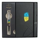 Подарунковий набір Parker JOTTER Originals UKRAINE Black CT BP Тризуб фігурний на тлі прапора (кулькова ручка + блокнот Parker) - зображення 2