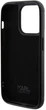 Etui Karl Lagerfeld Rhinestone Logo Metal Plate do Apple iPhone 15 Pro Black (3666339163136) - obraz 6