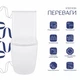 Унітаз-компакт Qtap Robin Ultra Quiet (QT13226089AW) - зображення 3