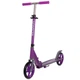 Самокат двухколесный складной с колесами 200мм Scooter 2032 Purple-Black - изображение 1