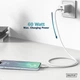 Kabel Digitus USB-C > USB-C, USB 2.0, 60W, silikonowy, 2m White (AK-300341-020-W) - obraz 9