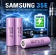Акумулятор Samsung INR18650-35E 3400mAh - 8A - зображення 1