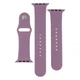Ремінець для Apple Watch Band Silicone Two-Piece 42/44/45/49 mm 68.Blackcurrant - изображение 1