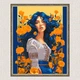 Картина по номерам 50*60 см Девушка украинка. Патриотический сюжет Оригами LW 30040 большой размер - изображение 10